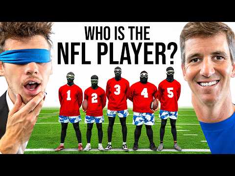 Видео: Угадай секретного игрока NFL с Илаем Мэннингом!