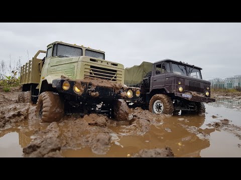 Видео: Сравнительный тест на бездорожье ... КРАЗ и ШИШИГА ... OFFroad 4x4