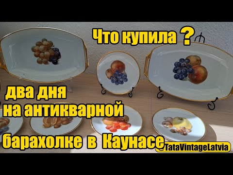 Видео: Редкие находки на блошином рынке Литвы! Мои покупки и "хотелки" 😃😍🥰  Каунас. Урмас.