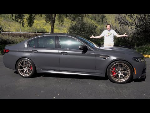 Видео: BMW M5 CS 2022 года - это Hellcat от BMW