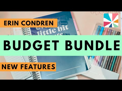 Видео: НОВЫЙ пакет планирования бюджета от Эрин Кондрен