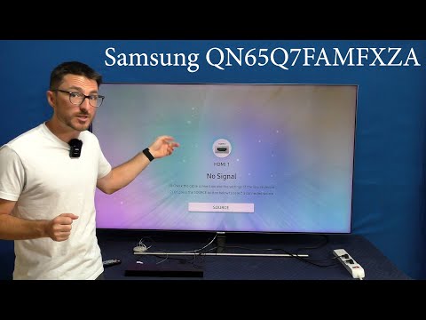 Видео: Как устранить проблему с отсутствием сигнала HDMI на телевизоре Samsung QLED TV QN65Q7FAMFXZA сто...