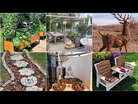 Видео: КРАСИВЫЕ идеи для дачи и сада 2024! 100 идей. DIY// Beautiful ideas for home and garden 2024!