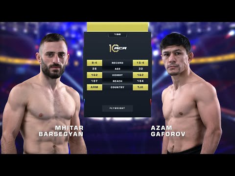 Видео: Мхитар Барсегян vs. Азам Гафоров | Mhitar Barseghyan vs. Azam Gaforov | ACA 192