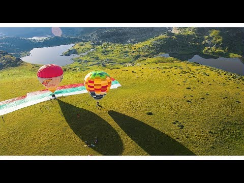 Видео: Полет с Балони над Седемте Рилски Езера [Official 4K Video]