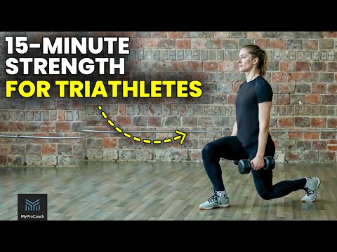 Видео: 15-минутная силовая тренировка для улучшения результатов в триатлоне, беге и велоспорте