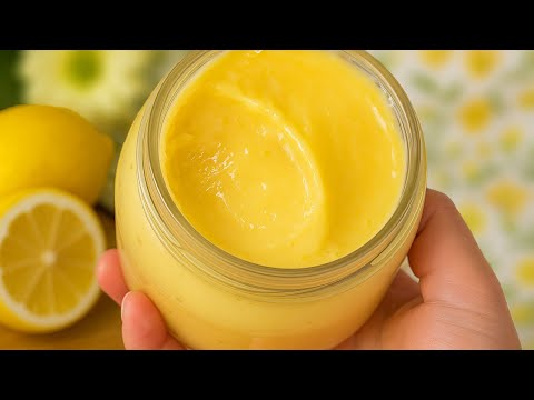 Видео: Взбитый лимонный крем быстрого приготовления 🍋 Очень просто и очень вкусно!
