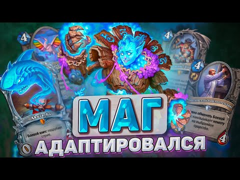 Видео: МАГ АДАПТИРОВАЛСЯ! Настолько сильного мага я еще не встречал! l Hearthstone
