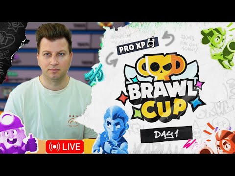 Видео: МИНИ СВЕТОВНО В BRAWL STARS - ДЕН 1 #bsc25 #BrawlCup