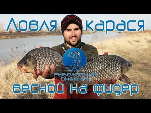 Видео: Ловля карася весной на фидер видео : Рыболовный дневник