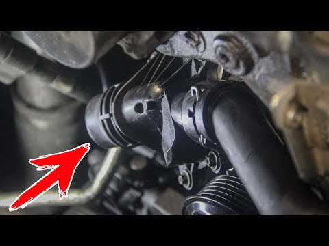 Видео: Замена помпы и термостата BMW X5 E53 M57TU E60 E65 E39 E46 E38 WATER PUMP REPLACEMENT AND THERMOSTAT