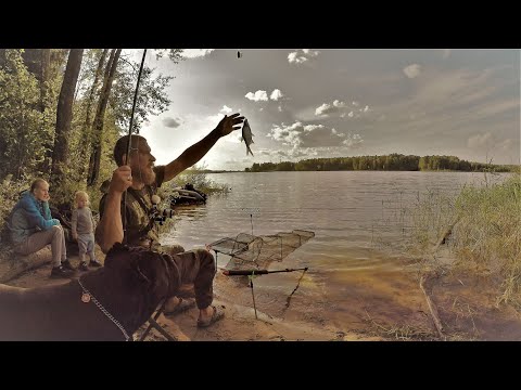 Видео: Большая Рыбалка Всей Семьёй и Трое Суток на Диком Берегу! Там где Чудища живут.Часть 1.