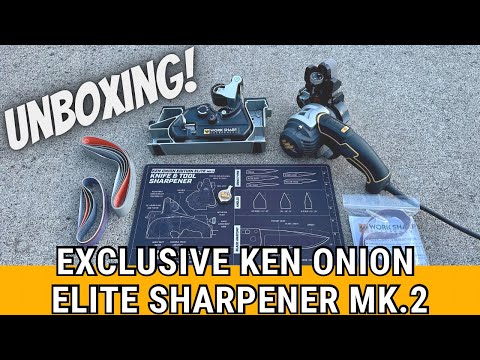 Видео: РАСПАКОВКА ~ Work Sharp EXCLUSIVE Ken Onion Edition — элитная точилка для ножей и инструментов MK.2