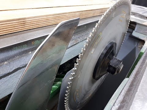 Видео: Расклинивающий нож для циркулярной пилы.