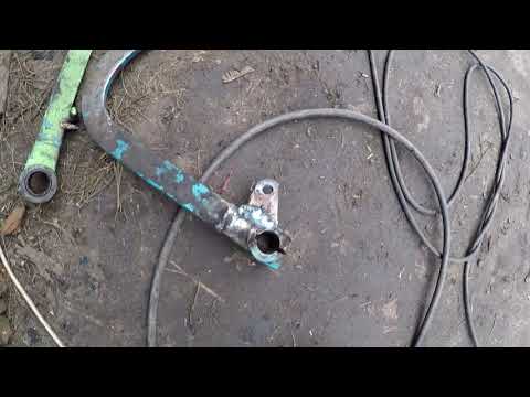 Видео: Модернизация (переделка) педалей газа и тормоза трактора Т40