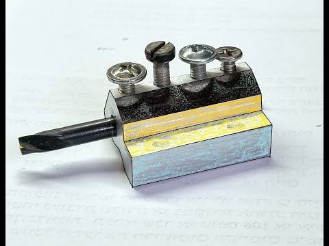 Видео: Державка круглых расточных резцов для маленького станка