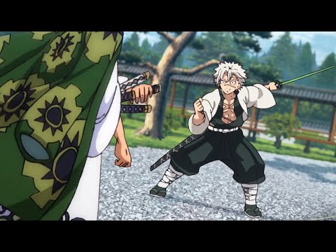 Видео: Зоро попал в мир Клинка Рассекающий Демонов и встретился с Санеми! / Альтернативный сюжет / Fenrir