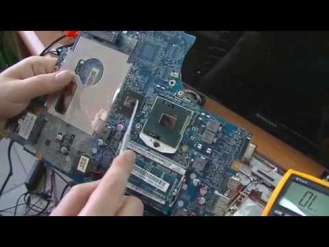 Видео: Ремонт ноутбука Lenovo B570: USB порт.