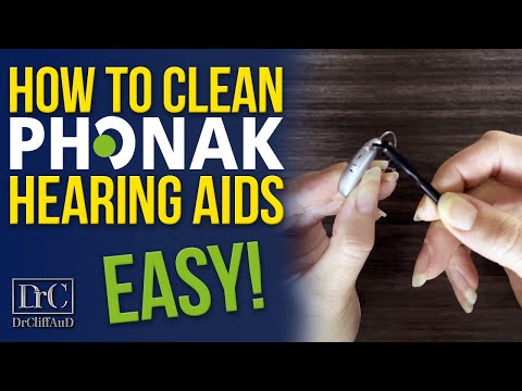 Видео: Как чистить слуховые аппараты Phonak