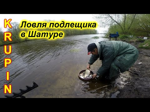 Видео: Ловля некрупного подлещика под Шатурой на фидер весной.