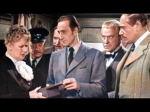 Видео: Шерлок Холмс: Ночной террор (Фильм-Нуар, 1936) Бэзил Рэтбоун, Найджел Брюс | Раскрашенный
