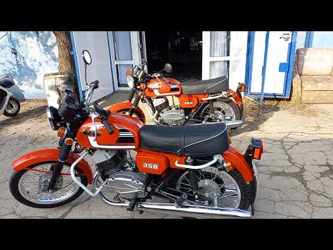 Видео: Мотоцикл CZ ЧЗет 350/472/6. 1989 г.в.