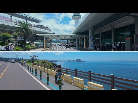 Видео: От аэропорта Чеджу до пляжа Гвакджи – Прогулка по побережью Южной Кореи