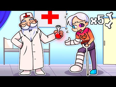 Видео: 😨 Майнкрафт но Твои Кости МОГУТ СЛОМАТЬСЯ!