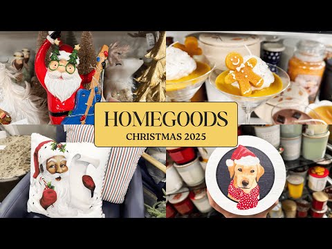 Видео: 🎄 Что НОВОГО в HomeGoods для рождественского декора 2025? 🎄