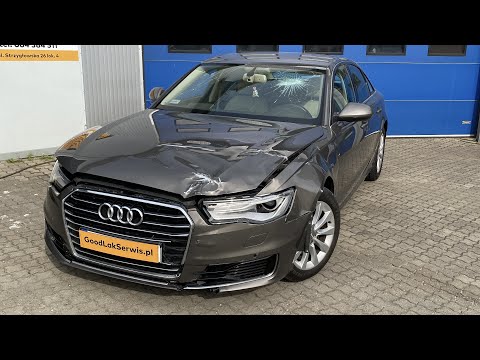 Видео: Body repair Audi a6c7/ Кузовной ремонт Audi a6c7/ Naprawa blacharsko-lakiernicza
