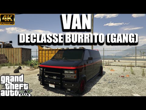 Видео: [4K 60FPS] ТУНИНГ НА DECLASSE BURRITO GANG  (VAN)  - GRAND THEFT AUTO V