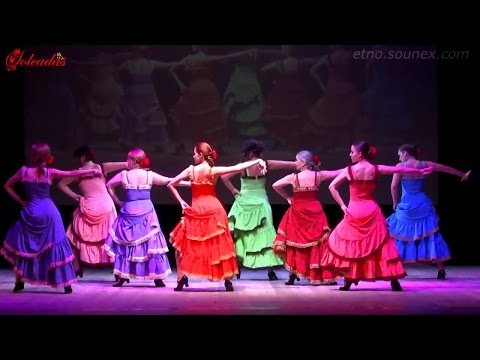 Видео: Фанданго. Студия танца фламенко «Soleadas»