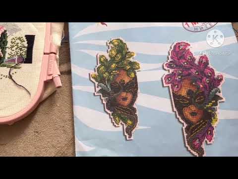 Видео: Что вышивала с 16.06.-06.07.2025 / Новый старт/ Покупки 🛍️