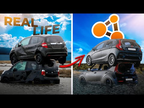 Видео: Аварии на реальных событиях в BeamNG.Drive #50