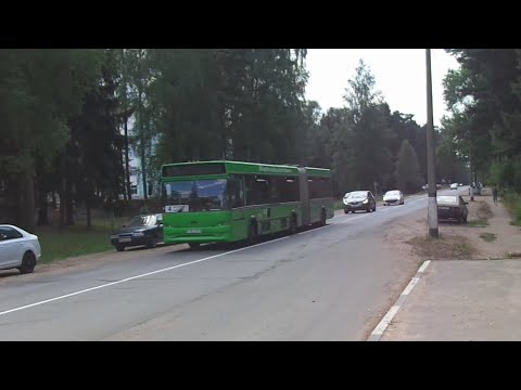 Видео: Автобус №4 (Полоцк). Боровуха-3 - Улица Мариненко