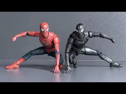 Видео: Обзор на spider man tobey maguire от CT Toys бутлег . Review человек паук bootleg