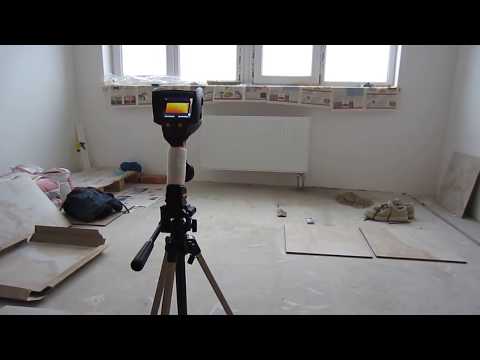 Видео: Пуск отопления. Прогрев радиатора на тепловизоре__Start of heating. On a thermal imager.