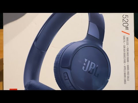 Видео: Розпаковка, обзор, настройка навушників JBL Tune 520BT Blue