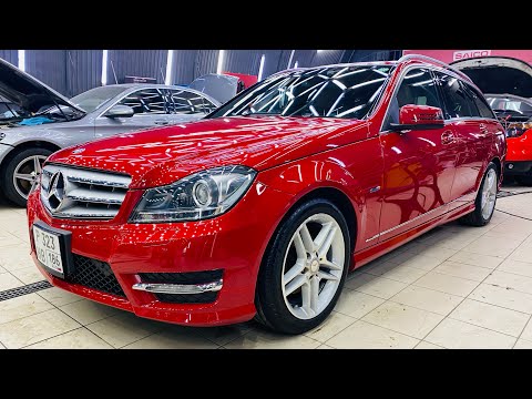 Видео: Обзор на MERCEDES-BENZ C200 W204 из Японии, 2012 г.в. за 1,2 млн. рублей 🔥
