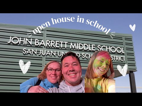 Видео: День открытых дверей в средней школе Джона Барретта|Open house in John Barrett Middle School
