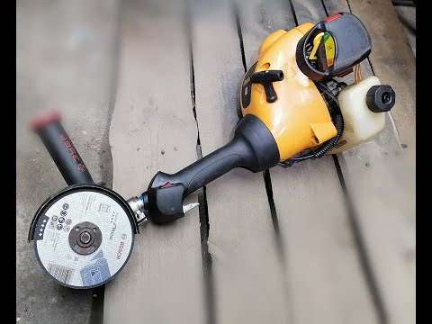 Видео: Самодельная бензоболгарка