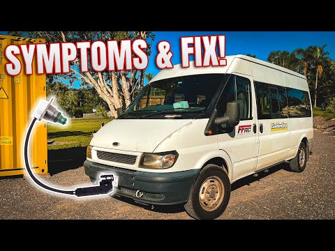 Видео: Стук и потеря мощности двигателя Ford VH Transit: соленоид синхронизации насоса дизельного двигателя
