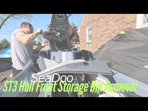Видео: SeaDoo // Как снять передний контейнер для хранения
