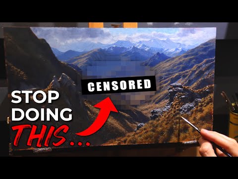 Видео: Как создать ГЛУБИНУ в живописи — Пейзажи маслом