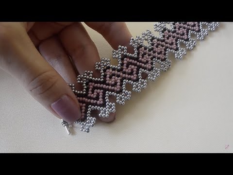 Видео: Браслет из бисера. Бисероплетение. Мастер класс (полная версия в хорошем качестве)