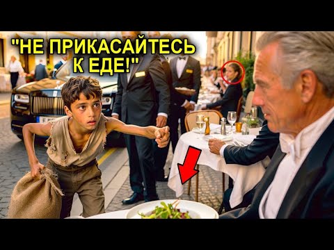 Видео: 📖 Заголовок:«Нищий мальчик сказал: „Не ешь это!“ — Миллиардер не послушал…»