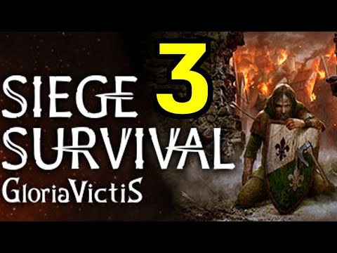 Видео: Улучшения, новые места города - Siege Survival Gloria Victis #3