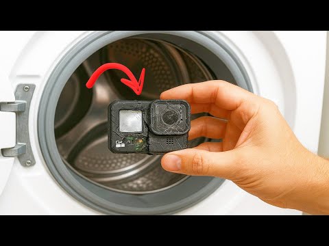 Видео: Я засунул камеру GoPro в стиральную машину! Что с ней стало?