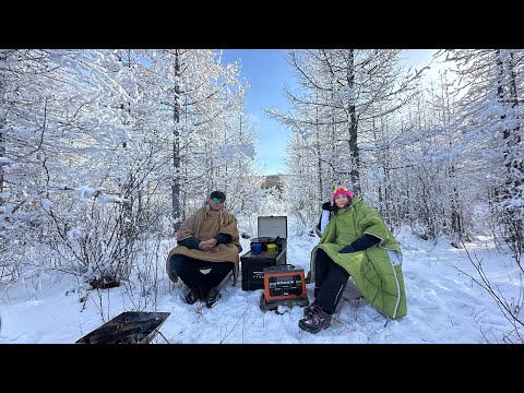 Видео: -50 градуст хөлддөггүй Жаргантын гол  | Winter’s camping Darkhad 🏕️ ASMR (nature, real sounds)