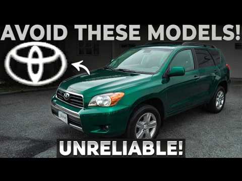 Видео: 11 моделей Toyota, которых следует ИЗБЕГАТЬ любой ценой.